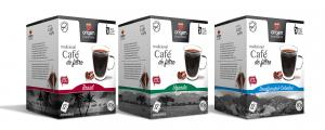 Filter coffee pyramids